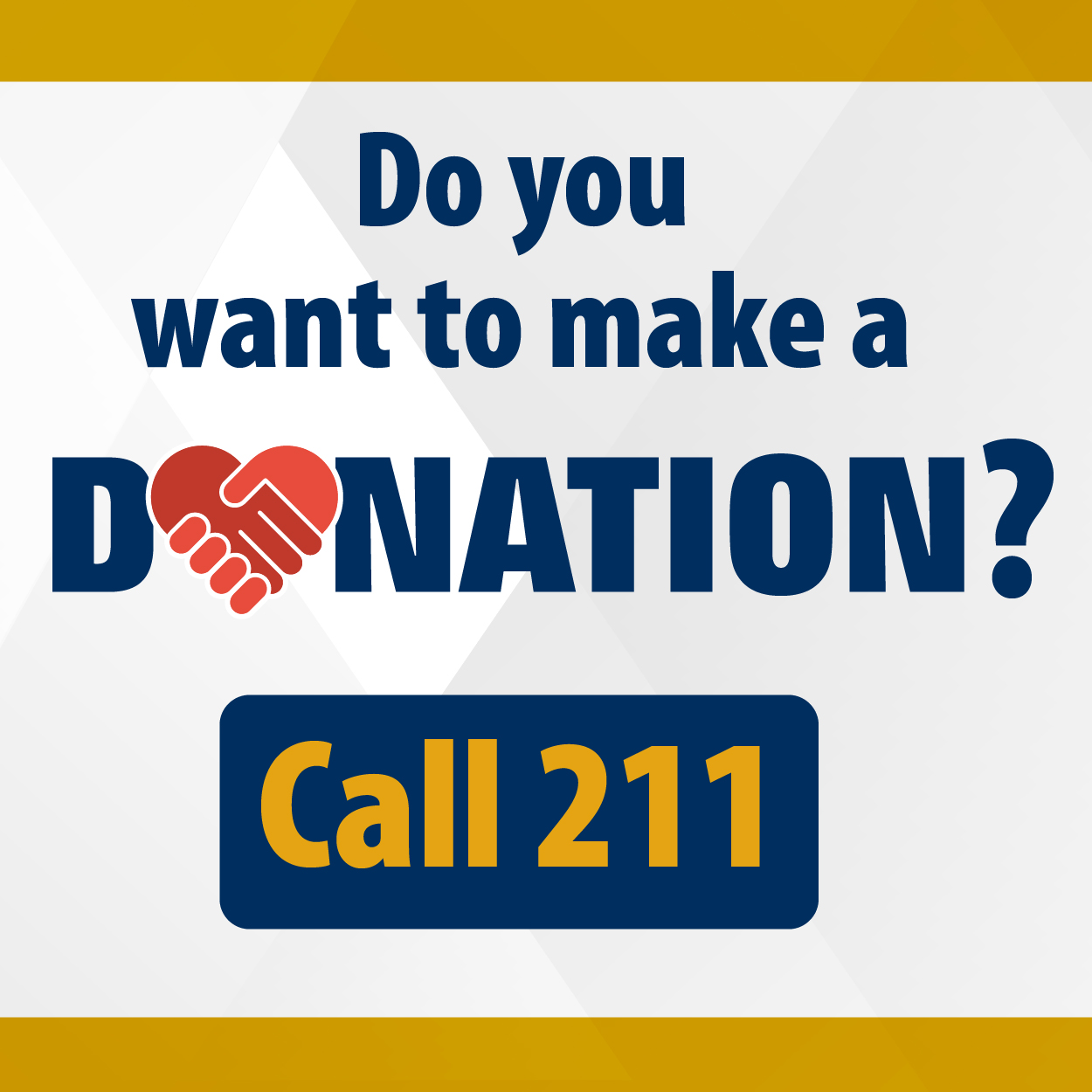 Do you want to make a donation?